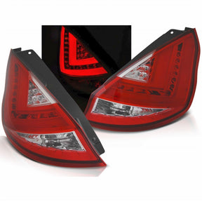 LED Lightbar Rückleuchten Set für Ford Fiesta MK7 Facelift rot 2012-2016 im Detail