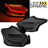 Voll LED Rückleuchten Set Smoke für Ford Focus MK3 2015-2018 – dynamische Blinker & E-Zulassung