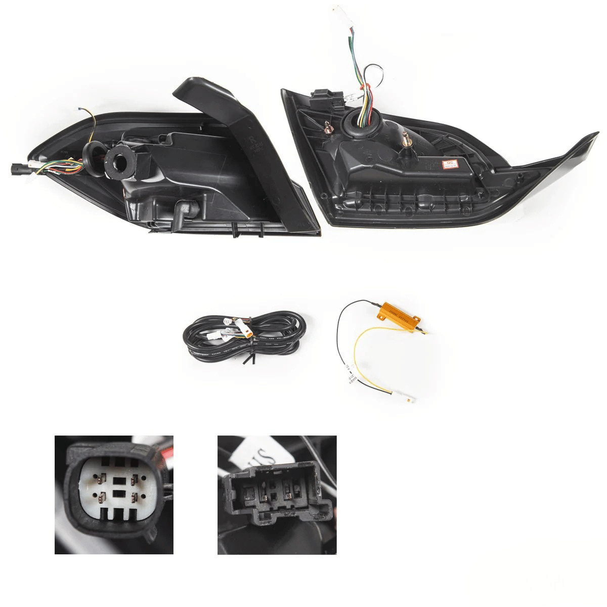 FULL LED Rückleuchten Smoke Set für Ford Fiesta MK8 2017–2021 mit dynamischen Blinkern