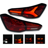 Voll LED Rückleuchten Set für Ford Focus MK4 Fließheck 2018-2021 Rot Smoke mit dynamischem Blinkern