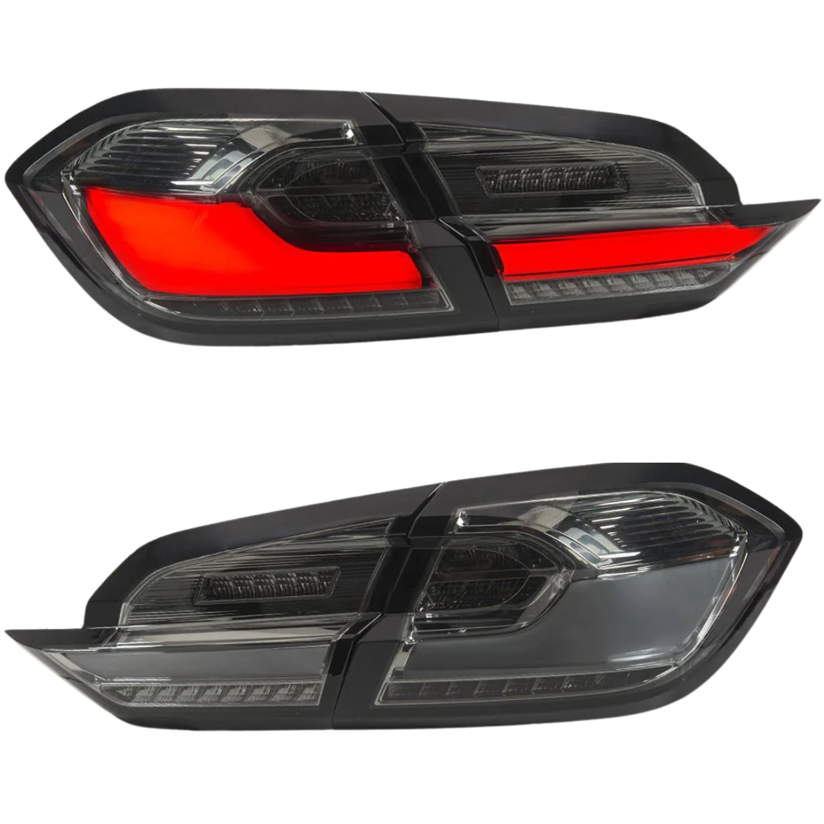 FULL LED Rückleuchten Smoke Set für Ford Fiesta MK8 2017–2021 mit dynamischen Blinkern