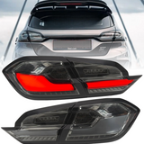 FULL LED Rückleuchten Smoke Set für Ford Fiesta MK8 2017–2021 mit dynamischen Blinkern