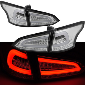 Voll LED Rückleuchten Chrom Ford Focus MK3 Kombi 2011-2018 dynamischer Blinker