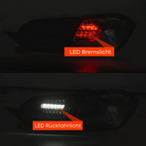 FULL LED Rückleuchten Smoke Set für Ford Fiesta MK8 2017–2021 mit dynamischen Blinkern