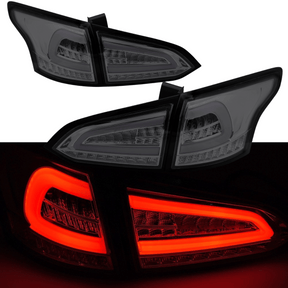 Voll LED Rückleuchten Set smoke Ford Focus MK3 Kombi 2011-2018 dynamische Blinker