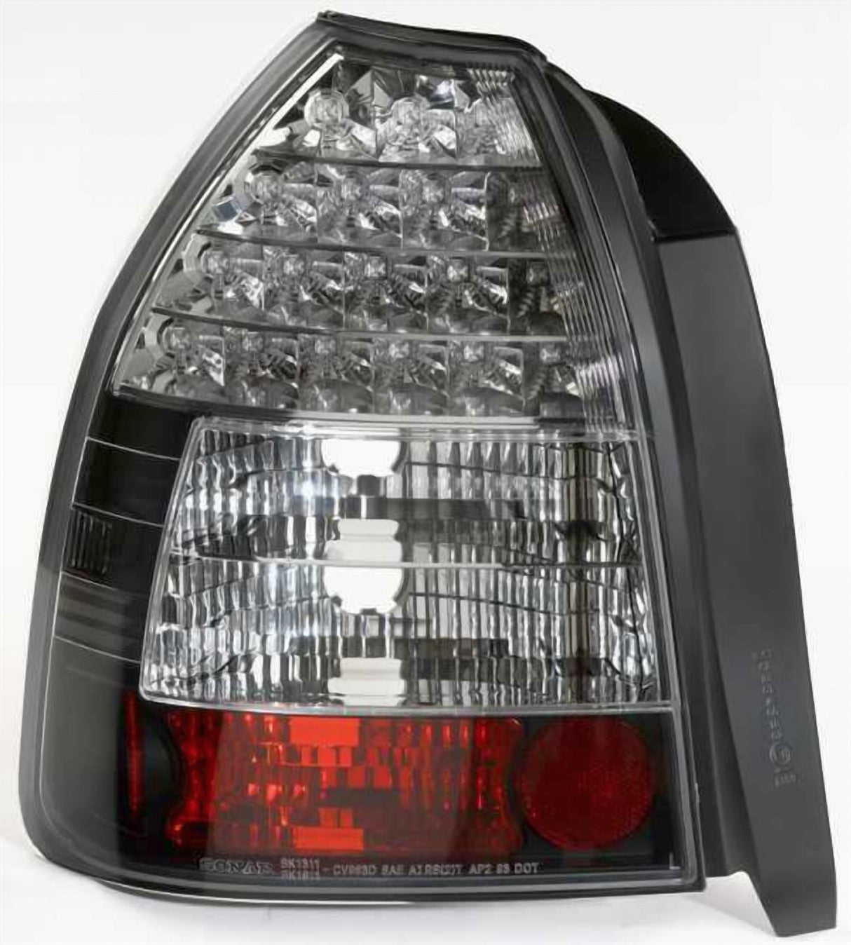 LED Rückleuchten in schwarz für Honda Civic 1995-2001