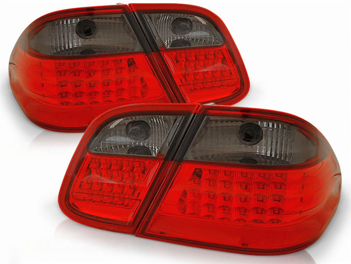 LED Rückleuchten Seet für Mercedes W208 CLK 03.1997-04.2002 rot matt