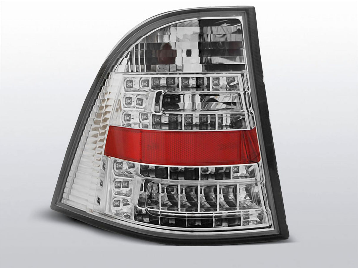 LED Rückleuchten in chrom für Mercedes W163 ML 03.1998-2005