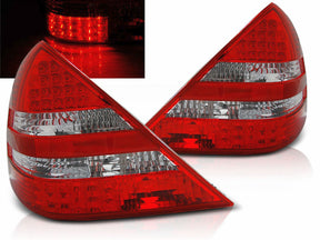 LED Rückleuchten in rot weiß für Mercedes R170 SLK 04.1996-2004 - CR Tuning