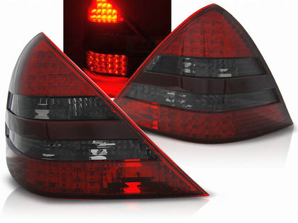 LED Rückleuchten in rot smoke für Mercedes R170 SLK 04.1996-2004
