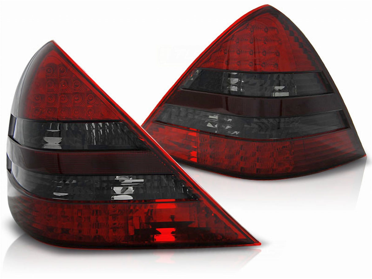 LED Rückleuchten in rot matt für Mercedes R170 SLK 04.1996-2004