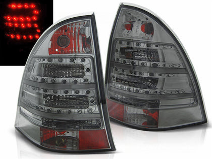 LED Rückleuchten in rauchglas für Mercedes C-Klasse W203 KOMBI 2000-2007