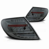 LED Lightbar Rückleuchten in smoke für Mercedes C-Klasse W204 Limo 2007-2010