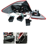 LED Lightbar Rückleuchten Set Rot Smoke für BMW 3er E92 Coupé 09.2006–03.2010