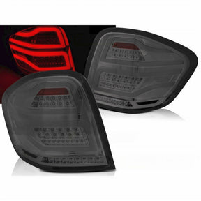 LED Rückleuchten Set smoke für Mercedes M-Klasse W164 2009-2011, Rücklichter Tuning
