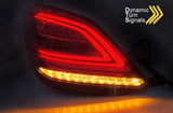 LED dynamische Rückleuchten für Mercedes W205 2014-03/2018 Limousine