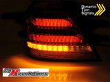 Dynamische LED Rückleuchten Set rot für Mercedes W203 C Klasse 2004-2007