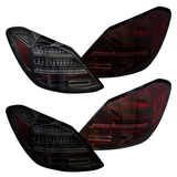 Voll LED Rückleuchten Set für C-Klasse W205 Limousine 2014–2021 mit Dynamischem Blinker & Welcome Light