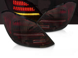Voll LED Rückleuchten Set für Mercedes C-Klasse W205 2014-2021 Limo red smoke