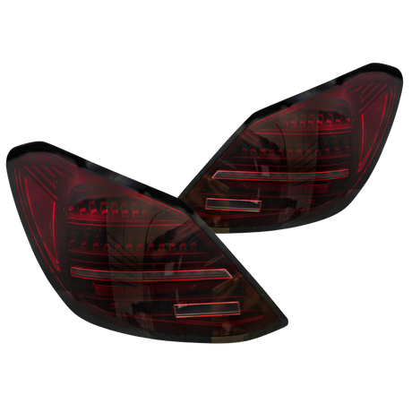 Voll LED Rückleuchten Set für C-Klasse W205 Limousine 2014–2021 mit Dynamischem Blinker & Welcome Light