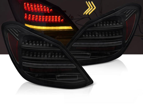 Voll LED Rückleuchten Set für Mercedes C-Klasse W205 2014-2021 Limo smoke