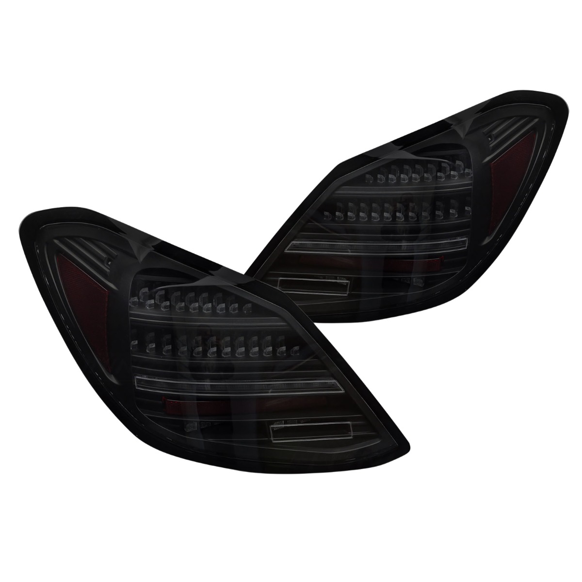 Voll LED Rückleuchten Set für C-Klasse W205 Limousine 2014–2021 mit Dynamischem Blinker & Welcome Light