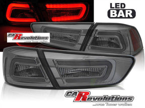 LED LightBar Rückleuchten smoke für Mitsubishi Lancer CY0 2008-2011, CR-Tuning