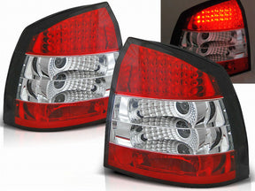 LED Rückleuchten rot für Opel Astra G Limousine 98-04, Set, Tuning Rücklichter