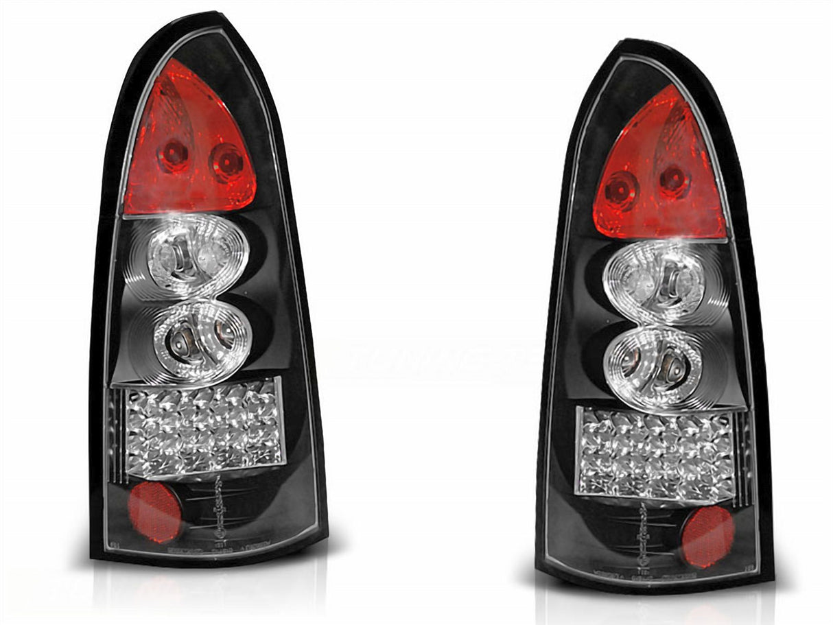 LED Rückleuchten Set für Opel Astra G Kombi schwarz 09.1997-02.2004