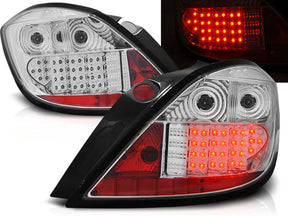 Chrom LED Rückleuchten Opel Astra H 5 Türer 03.2004-09 Tuning Zubehör