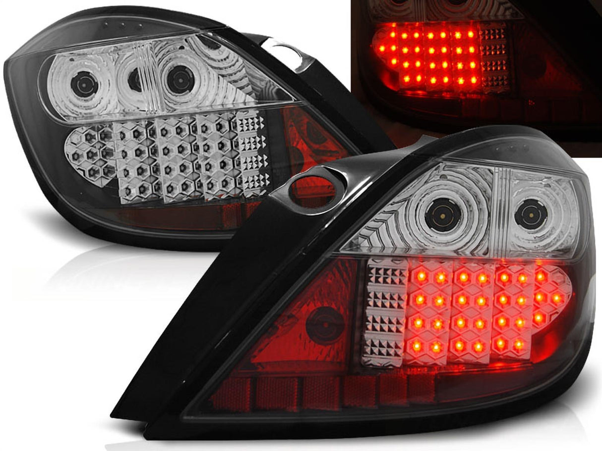 LED Rückleuchten in schwarz für Opel Astra H 5 Türer 03.2004-09