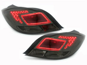 LED Rückleuchten smoke für Opel Insignia 2008-2012, Tuning Rücklichter mit roten LEDs