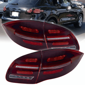 leuchten Set für Porsche Cayenne 92A 2010-2015 rote dynamische LED Rück
