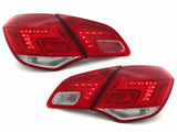 Für Opel Astra J LED Rückleuchten in rot 2010-2015
