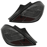 LED Rückleuchten Set Matt für Opel Corsa D 3-Türer 04.2006-2014 Lightbar