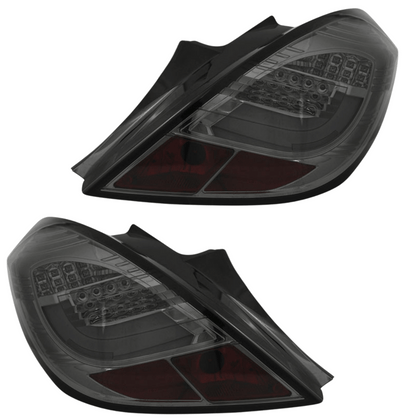 LED Rückleuchten Set smoke für Opel Corsa D 3-Türer 04.2006-2014 Lightbar