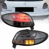 LED Light Bar Rückleuchten smoke für Peugeot 206 10.1998-2003 3+5 Türer