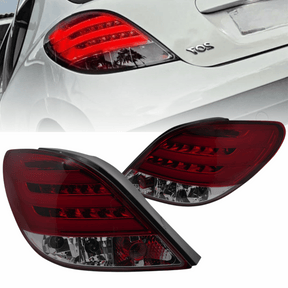LED LightBar Rückleuchten Rot-Smoke Peugeot 207 05.2006-06.2009 für Limousine Kombi