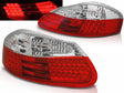 LED Rückleuchten rot weiß für Porsche Boxster 96-04, Tuning Rücklichter mit vielen LEDs
