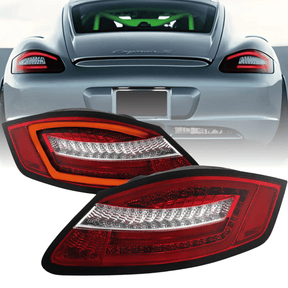 Voll LED Rückleuchten Set Rot Porsche Boxster 987 Cayman 2005-2008 Dynamischer Blinker