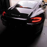 leuchten LED rot, Tuning Zubehör CR-Tuning für Porsche Cayman S Rück