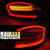 LED Rückleuchten dynamisch für Porsche 911 997 rot mit gelben Blinker