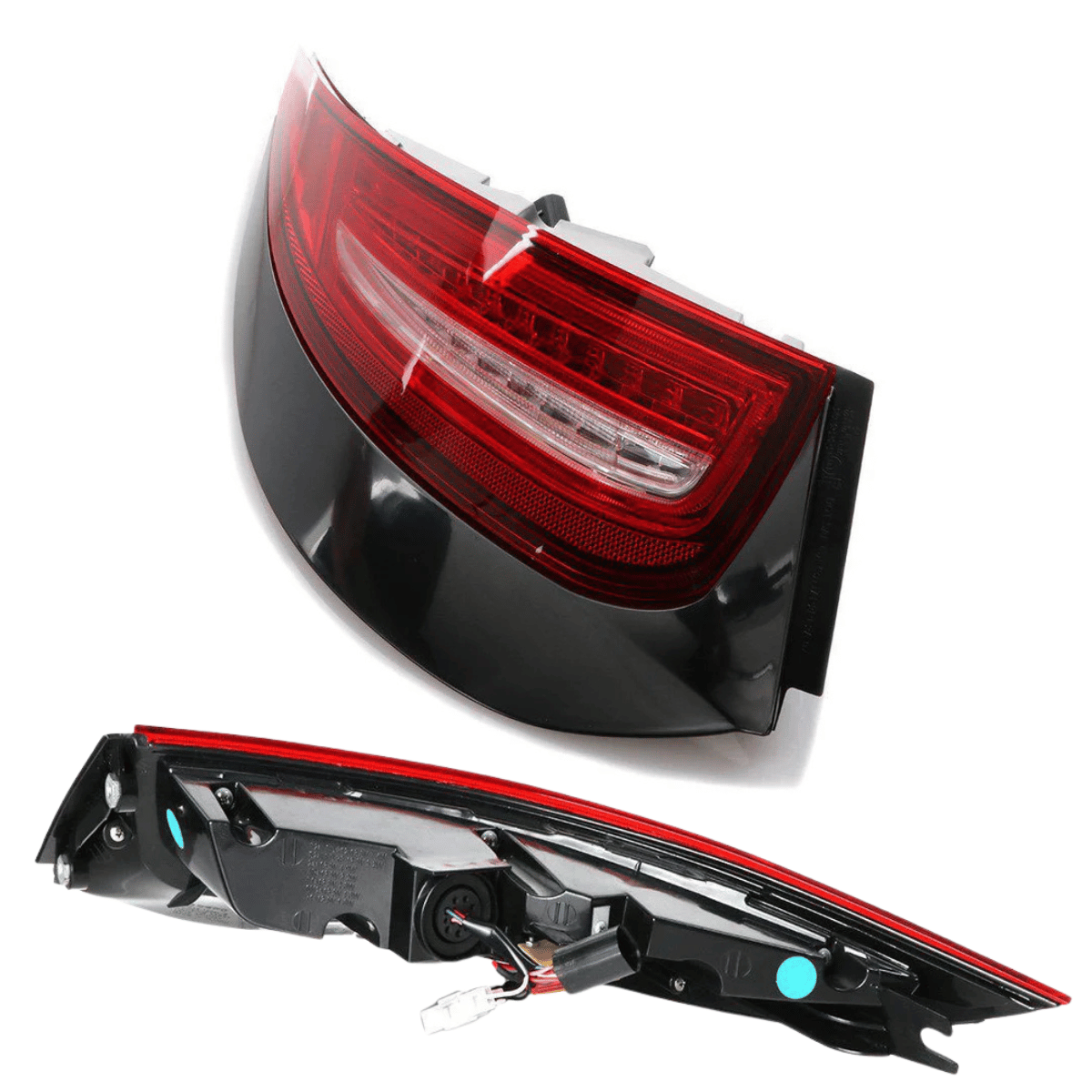 LED Rückleuchten für Audi A4 B9 Avant schwarz mit dynamischem Blinker, CR-Tuning