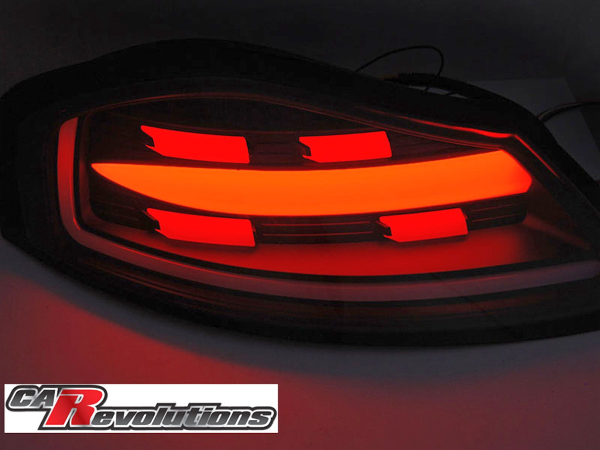 Led Rückleuchten Set dynamische Blinker für Porsche Boxster 987 schwarz 1996-2004