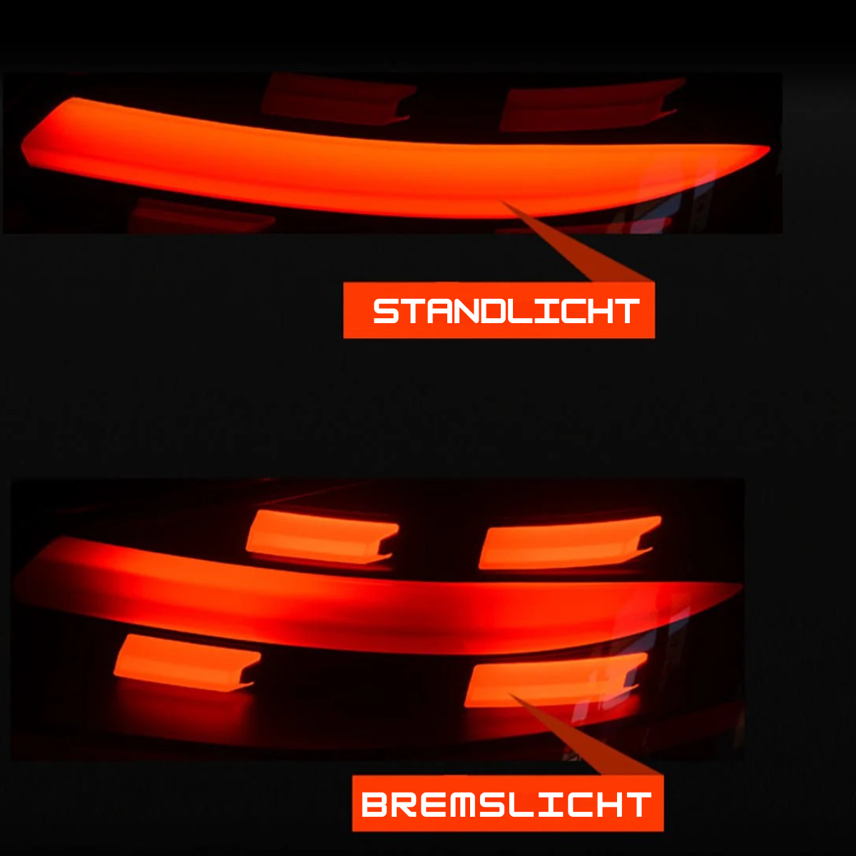 Voll Led Rückleuchten Set dynamische Blinker für Porsche Boxster 986 Smoke 1996-2004