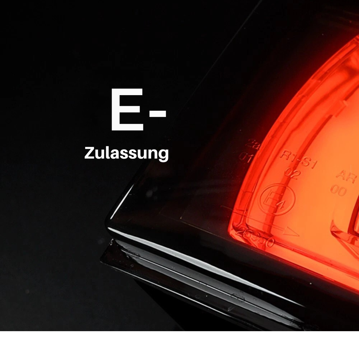 Voll LED Rückleuchten Set für Land Rover EVOQUE 2011-2018 in Klar-Schwarz Dynamische Blinker & Lightbar
