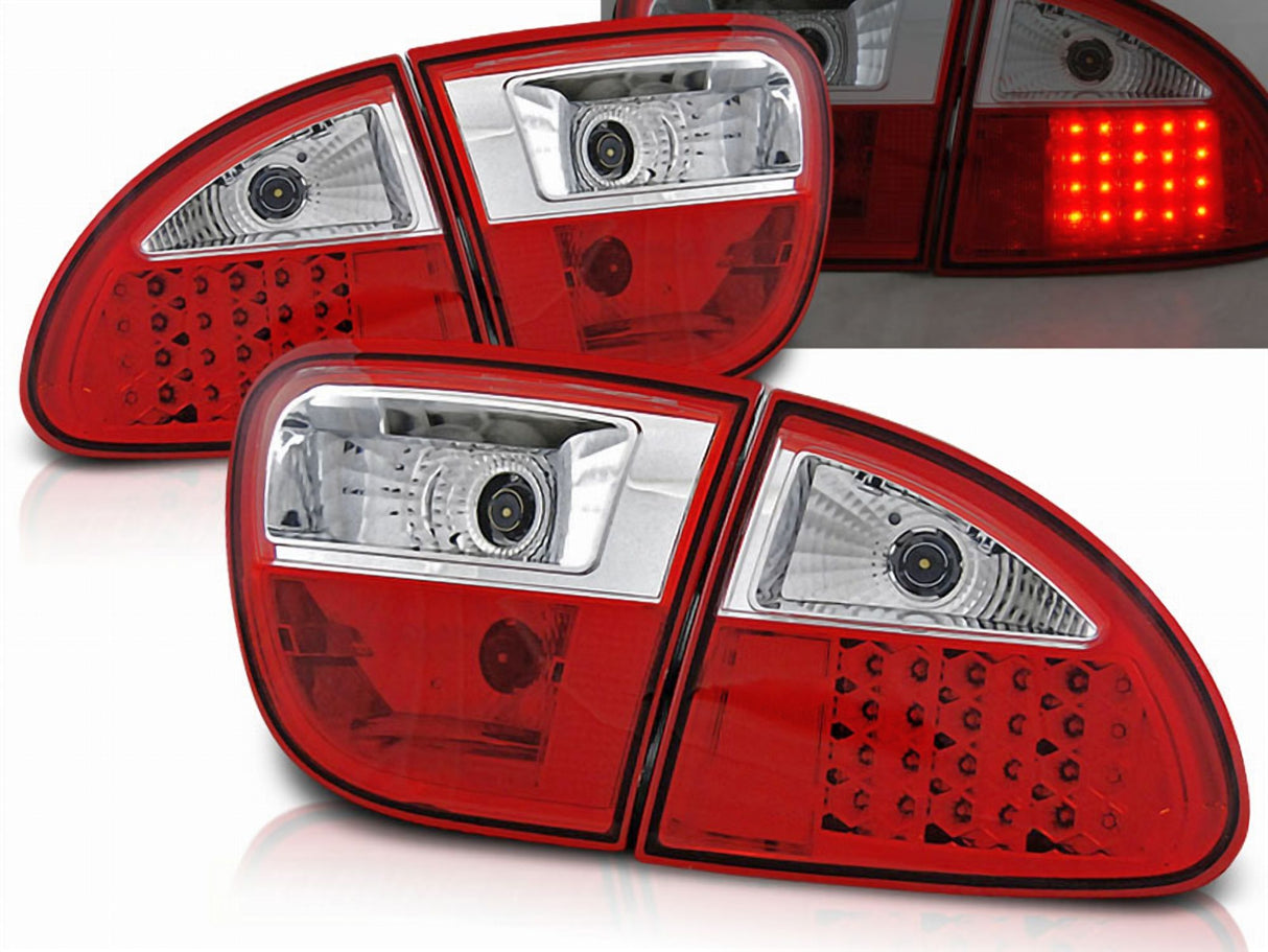 LED Rückleuchten in rot weiß für Seat Leon 04.1999-08.2004