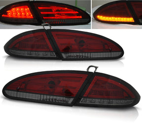 LED Rückleuchten rot smoke Seat Leon 1P 06-09, Tuning Rücklichter Set