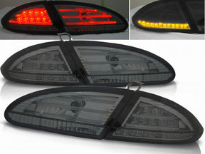 leuchten smoke 2005-2009 im Set, getönte Rücklichter mit LED-Technik für Seat Leon 1P LED Rück
