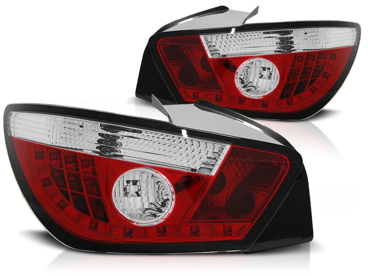 LED Rückleuchten Set rot weiß für Seat Ibiza 6J 06.2008-03.2012 - 3 Türer